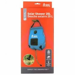 SOL Solar Shower 20L - Family Tent Camping CAMPING MUST HAVES