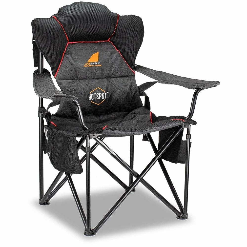 Oztent Red Belly HotSpot Chair CAMP CHAIRS & TABLES 1 Oztent Red Belly HotSpot Chair CAMP CHAIRS & TABLES