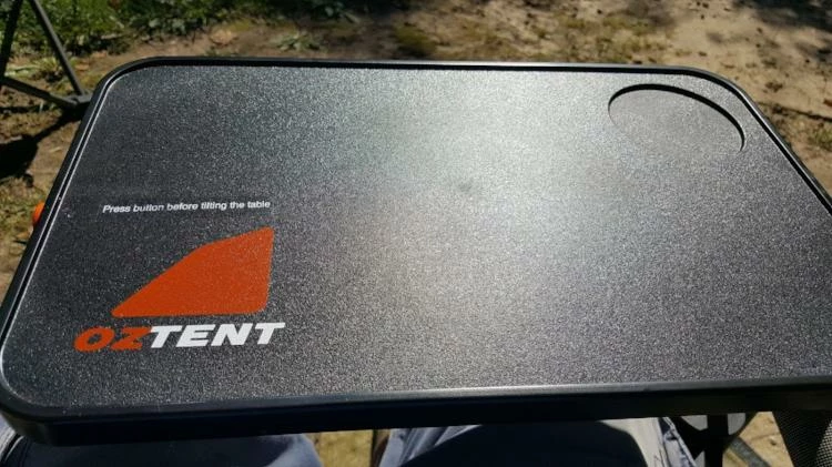 Oztent Adjustable Side Chair Table CAMP CHAIRS & TABLES 2 Oztent Adjustable Side Chair Table CAMP CHAIRS & TABLES