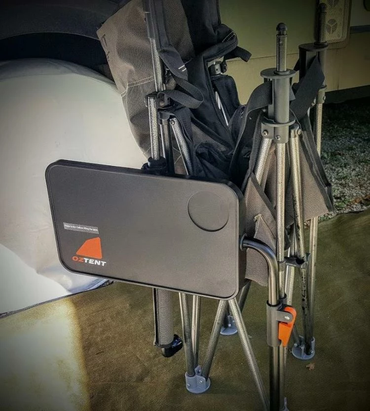 Oztent Adjustable Side Chair Table CAMP CHAIRS & TABLES 7 Oztent Adjustable Side Chair Table CAMP CHAIRS & TABLES