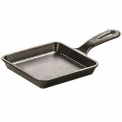 RV COOKWARE Lodge Square 5" Wonder Cast Iron Skillet