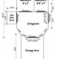 Wildcat Outdoor Gear BOBCAT 500 Inflatable Family Tent