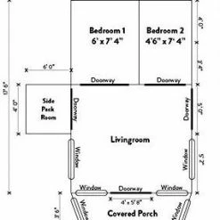 MULTI ROOM-MODULAR TENTS Wildcat Outdoor Gear LYNX 640 Family Tent-LNX640