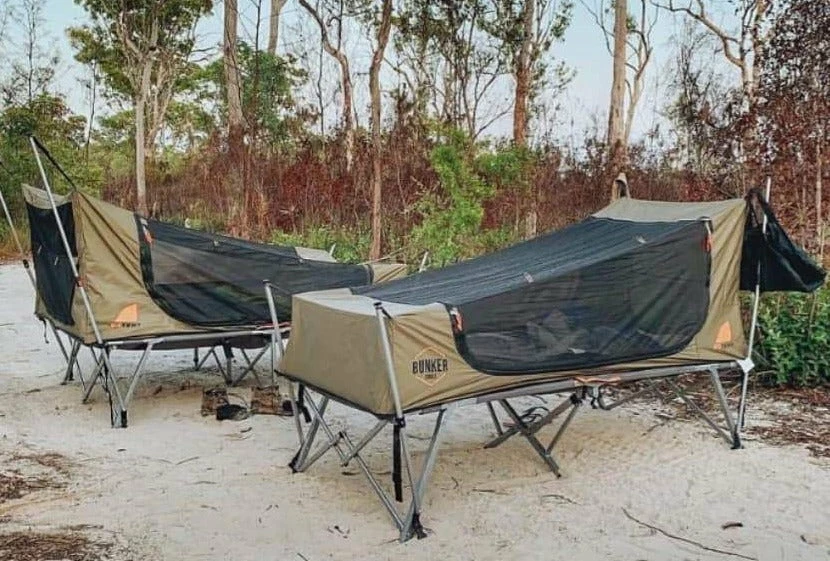 OVERLAND GROUND TENTS Oztent Bunker Pro Tent Cot 3 OVERLAND GROUND TENTS Oztent Bunker Pro Tent Cot