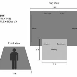 Kodiak Flex-Bow 10x14 VX Tent CANVAS TENTS