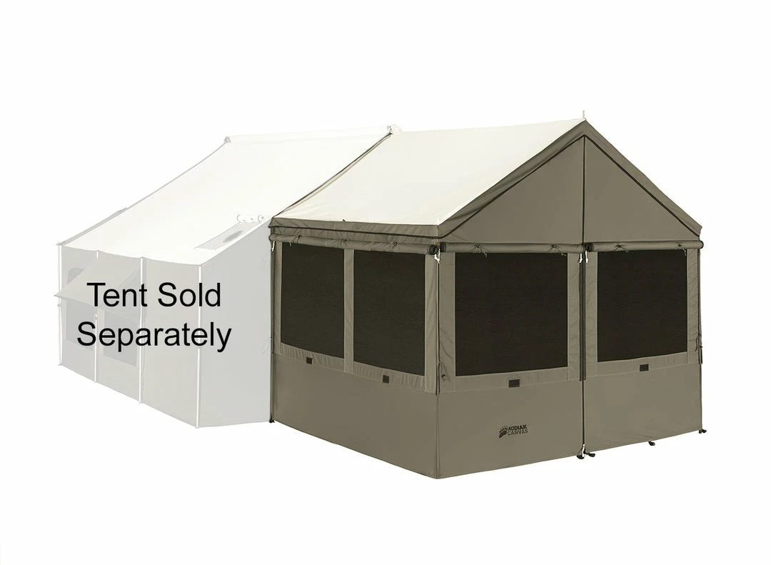 TENT ACCESSORIES Kodiak Canvas Cabin Lodge 8x8 Ft Awning Enclosure Accessory 1 TENT ACCESSORIES Kodiak Canvas Cabin Lodge 8x8 Ft Awning Enclosure Accessory