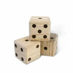 Yard Games CAMPING MUST HAVES Wooden Outdoor Yard Dice