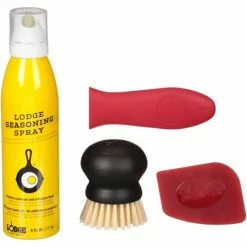 Lodge Seasoned Cast Iron Kit