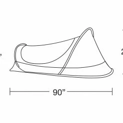 Catoma Burrow Shelter 1 Person - 98600 11 Catoma Burrow Shelter 1 Person - 98600