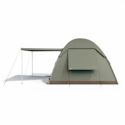 CANVAS TENTS BushTec Adventure Alpha Kilo Bow 6 Person Tent