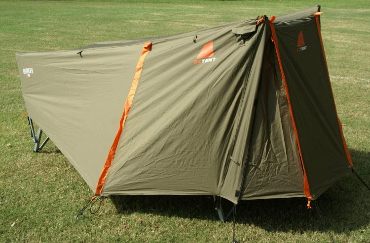 OVERLAND GROUND TENTS Oztent Bunker Pro Tent Cot 1 OVERLAND GROUND TENTS Oztent Bunker Pro Tent Cot
