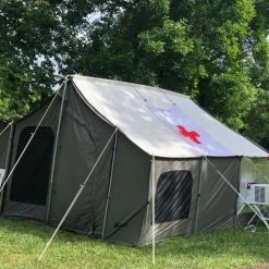 Kodiak Canvas 6170 12x12 Cabin Lodge Tent With Stove Jack CABIN TENTS