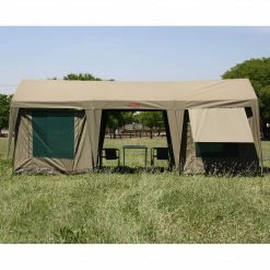 BushTec Adventure BushTec Hippo Tent & Gazebo Solution 8 Person Tent - CHA001USA CANVAS TENTS