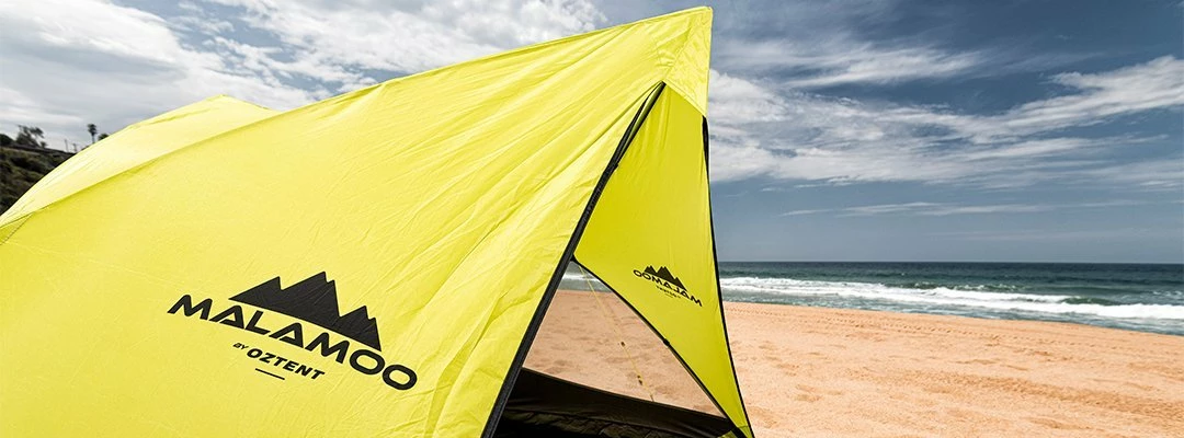 Oztent SHELTERS & VEHICLE AWNINGS Malamoo 2 Hub Beach Shelter 3 Oztent SHELTERS & VEHICLE AWNINGS Malamoo 2 Hub Beach Shelter