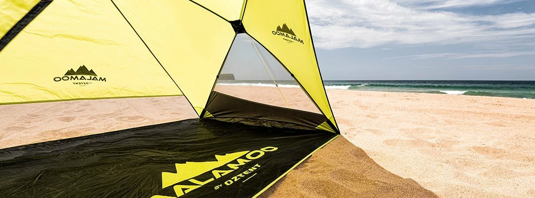 Oztent SHELTERS & VEHICLE AWNINGS Malamoo 2 Hub Beach Shelter 4 Oztent SHELTERS & VEHICLE AWNINGS Malamoo 2 Hub Beach Shelter