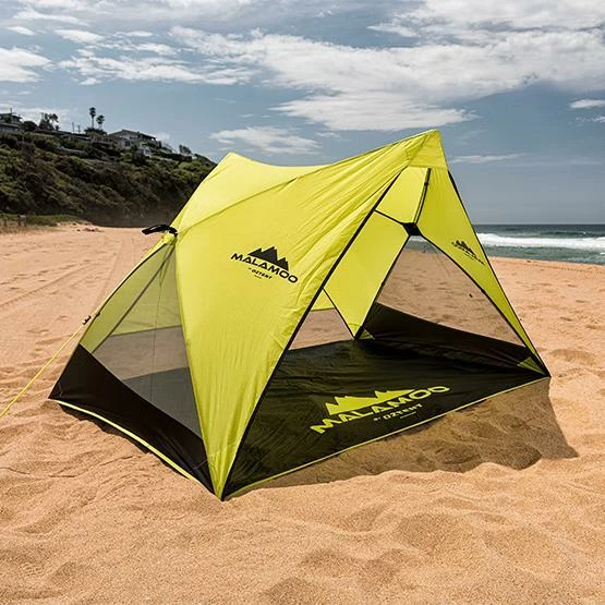 Oztent SHELTERS & VEHICLE AWNINGS Malamoo 2 Hub Beach Shelter 1 Oztent SHELTERS & VEHICLE AWNINGS Malamoo 2 Hub Beach Shelter