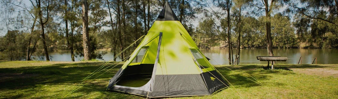 Oztent DOME TENTS Malamoo Teepee 6 Person Tent 4 Oztent DOME TENTS Malamoo Teepee 6 Person Tent