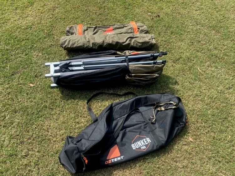 OVERLAND GROUND TENTS Oztent Bunker Pro Tent Cot 8 OVERLAND GROUND TENTS Oztent Bunker Pro Tent Cot