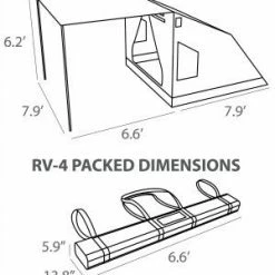 Oztent RV 4 - 5 Person 30 Second Tent