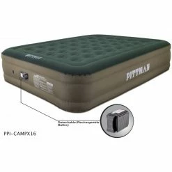 Pittman Outdoors Queen Double High 16" With Rechargeable Battery - PPI-CAMPX16
