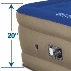 Pittman Outdoors Pittman Queen Extreme 20" Double High With Built In Electric Pump - PPI-XTREME20