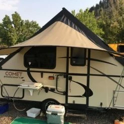 PahaQue TEARDROP TRAILER ACCESSORIES A-Frame Teardrop Trailer Visor