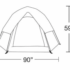 Catoma Raven SpeeDome 2 Person Tent - 98605 DOME TENTS