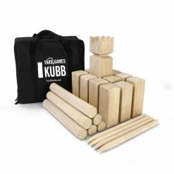Yard Games Hardwood Kubb Game Set CAMPING MUST HAVES