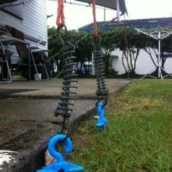 Oztent Bluescrew Small Ground Anchor / Stake CAMPING MUST HAVES 26 Oztent Bluescrew Small Ground Anchor / Stake CAMPING MUST HAVES