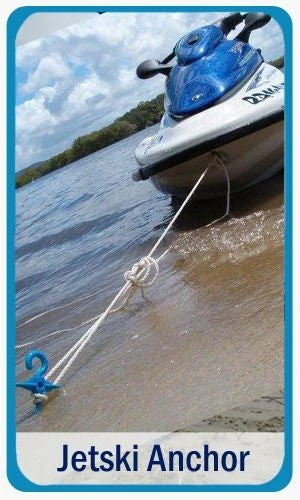 Oztent Bluescrew Large Sand Anchor / Stake 12 Oztent Bluescrew Large Sand Anchor / Stake
