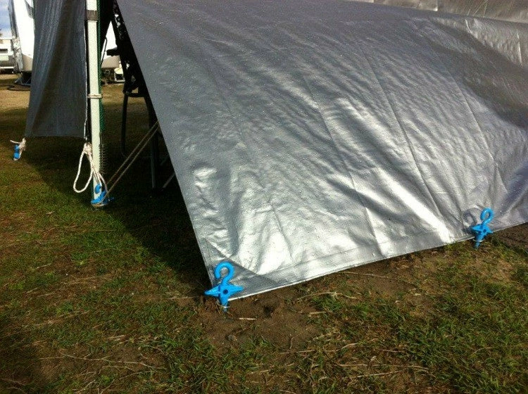 Oztent Bluescrew Small Ground Anchor / Stake CAMPING MUST HAVES 9 Oztent Bluescrew Small Ground Anchor / Stake CAMPING MUST HAVES