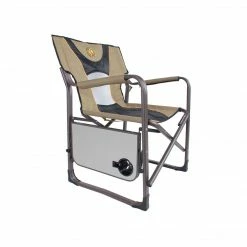 CAMP CHAIRS & TABLES BushTec Adventure Charlie 440 Directors Chair W/Table - SMA025