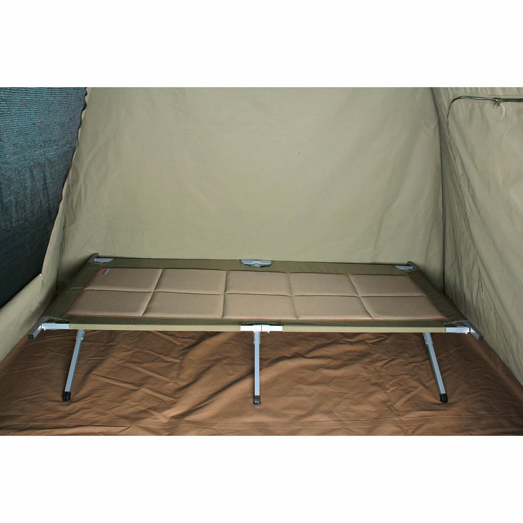 BushTec Adventure SLEEPING BAGS & COTS BushTec Sierra Oversized Camp Cot - SMA020 2 BushTec Adventure SLEEPING BAGS & COTS BushTec Sierra Oversized Camp Cot - SMA020