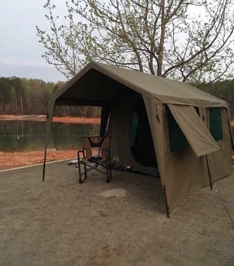 BushTec Adventure ZULU 1200 Gazebo Canvas Side Wall - GOLD-GWLUSA 2 BushTec Adventure ZULU 1200 Gazebo Canvas Side Wall - GOLD-GWLUSA