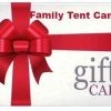 Family Tent Camping FTC E-Gift Cards CABIN TENTS
