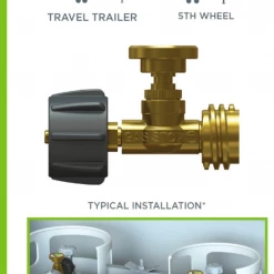 Diversified Power ACME GasStop RV Propane Emergency Valve - GSUSA2 GASSTOP SHUT OFF VALVES 5 Diversified Power ACME GasStop RV Propane Emergency Valve - GSUSA2 GASSTOP SHUT OFF VALVES