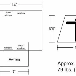 Kodiak Flex-Bow Deluxe 6014 8 Person Tent