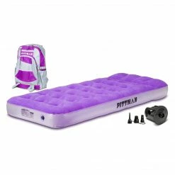 Pittman Outdoors Twin Kid's Mattress With AC Powered Air Pump