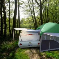 PahaQue 10 X 10 Teardrop Trailer Side Tent - SR10N TEARDROP SIDE TENTS