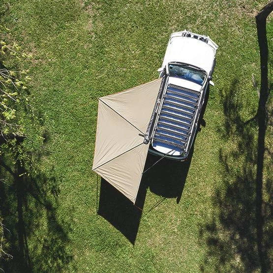 OVERLAND GROUND TENTS Oztent Foxwing 180° Awning 2 OVERLAND GROUND TENTS Oztent Foxwing 180° Awning